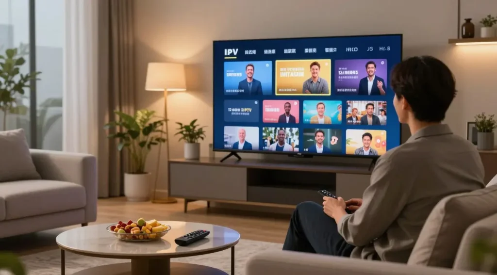 IPTV 12 Monate abonnement with live TV channels and on-demand content